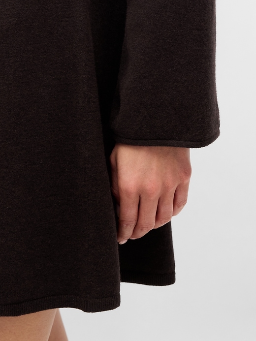 cashsoft stretch mini-strickkleid