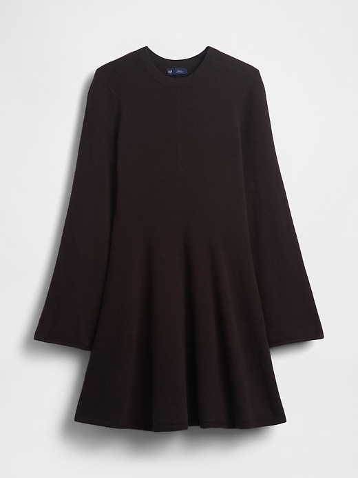 cashsoft stretch mini-strickkleid