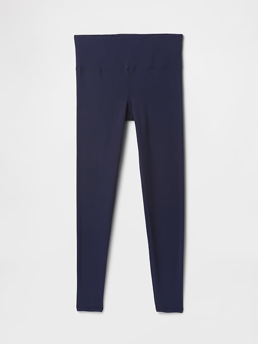 gapfit leggings mit glattem hohem bund
