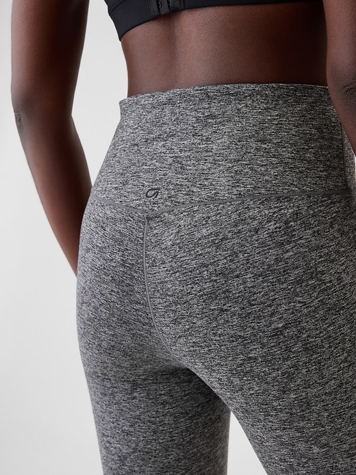 gapfit leggings aus glattem jersey mit hohem bund