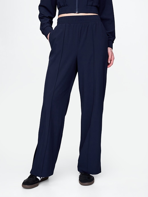 gapfit tech high rise hose mit geteiltem saum