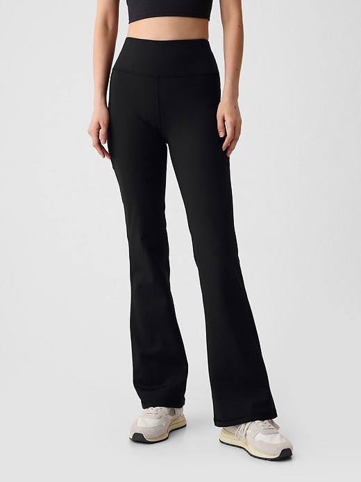gapfit sky high rise power flare leggings