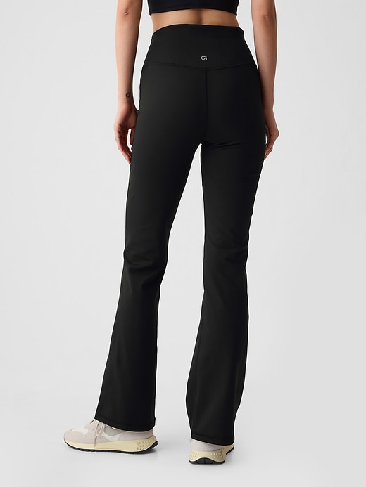 gapfit sky high rise power flare leggings