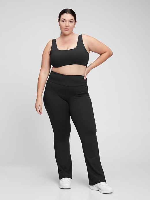gapfit sky high rise power flare leggings