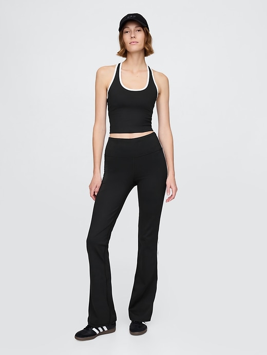 gapfit sky high rise power flare leggings