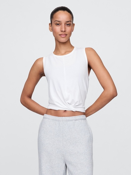 gapfit breathe tanktop mit drehverschluss vorne