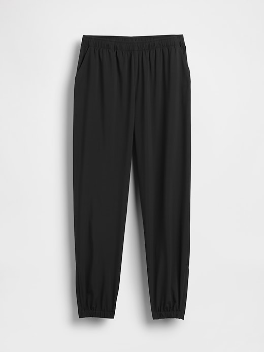 gapfit tech high rise zip-hem joggers