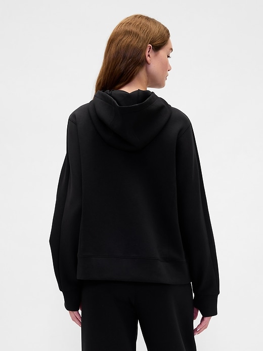 gapfit oversized quarter-zip hoodie