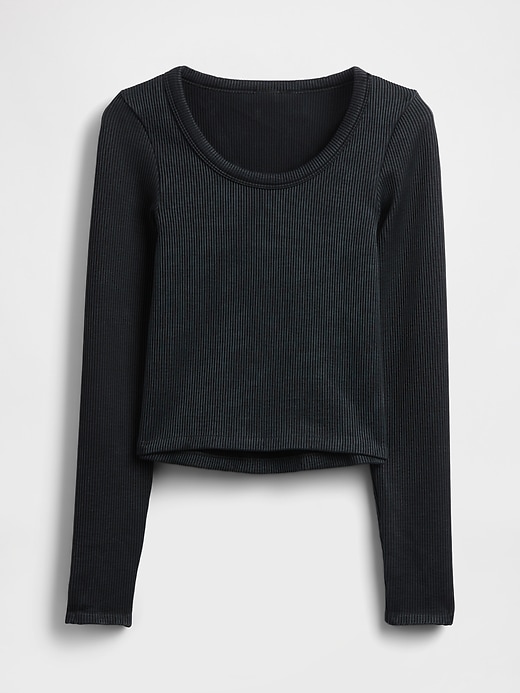 gapfit nahtloses ripp-crop-top
