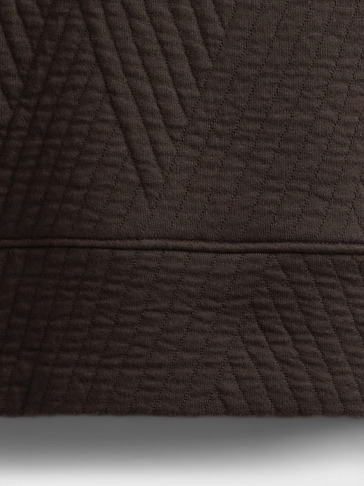 gapfit stepppullover aus jacquard-strick mit stehkragen
