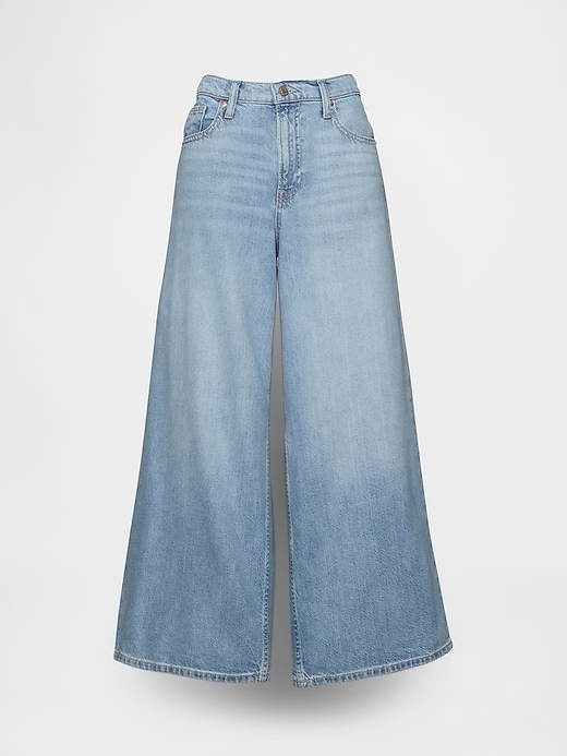 ultrasoft baggy jeans mit mittelhohem bund