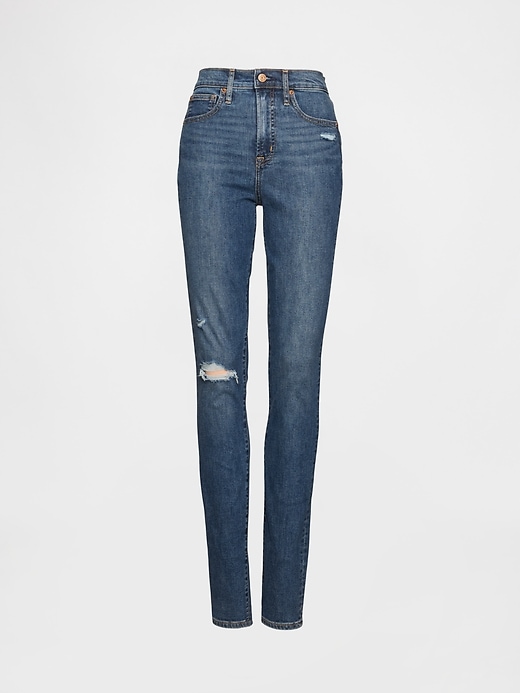 high rise true skinny jeans