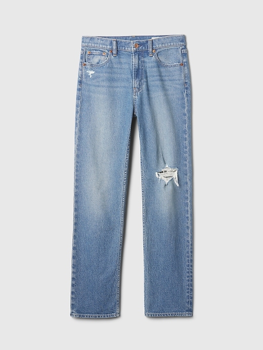 high rise 90s slim straight jeans
