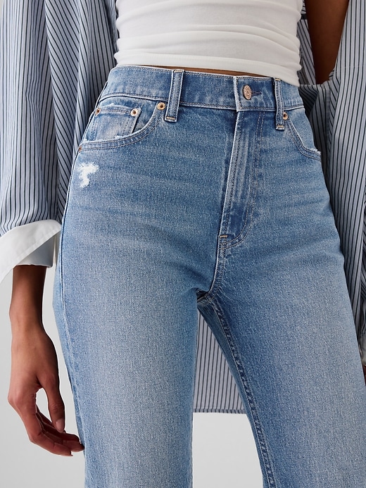high rise 90s slim straight jeans