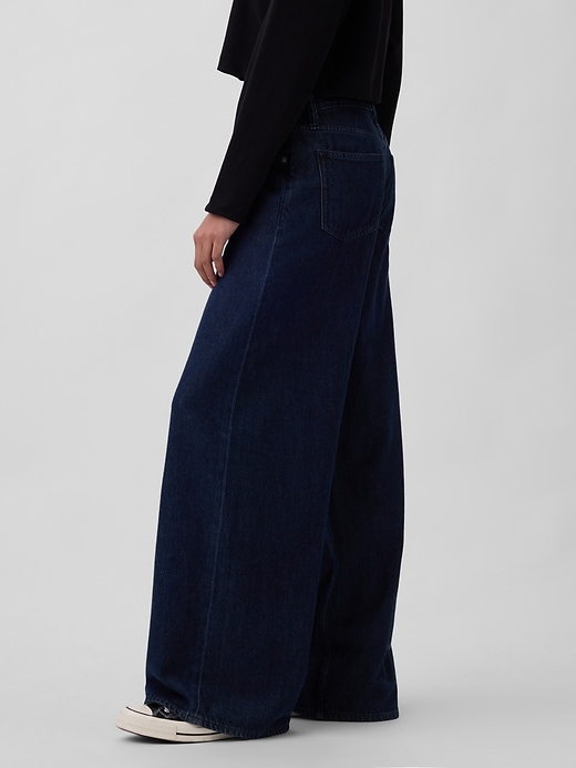 ultrasoft baggy jeans mit mittelhohem bund