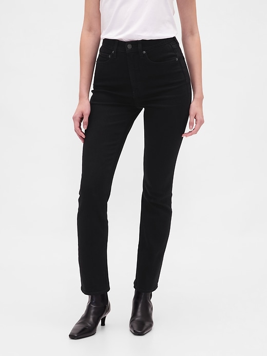 high rise vintage slim jeans