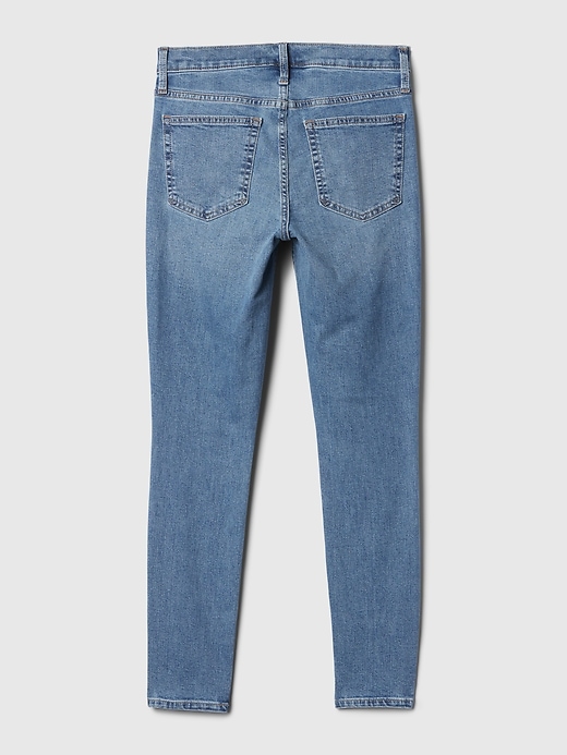 mittelhohe echte skinny-jeans