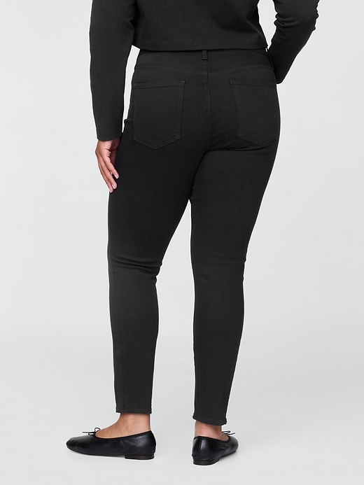 high rise true skinny jeans