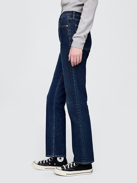 high rise 90s slim straight jeans