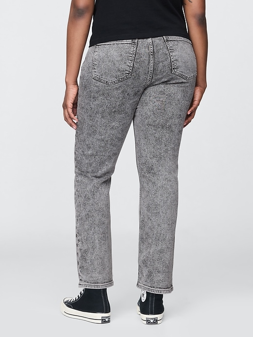 high rise vintage slim jeans