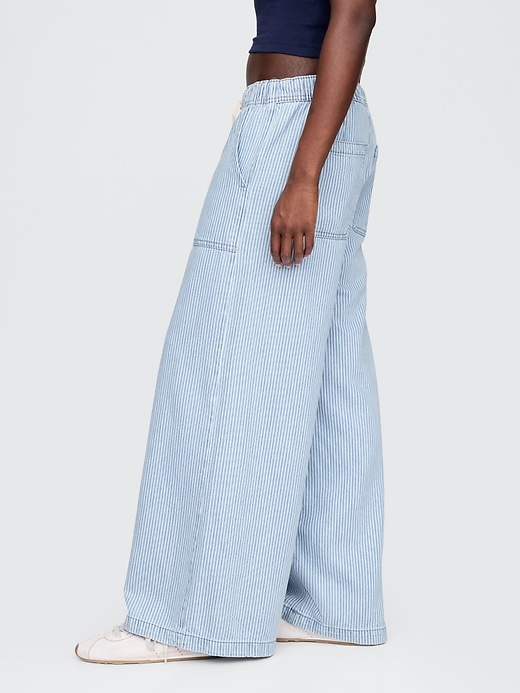mid-rise easy baggy jeans