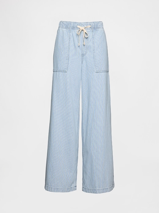 mid-rise easy baggy jeans