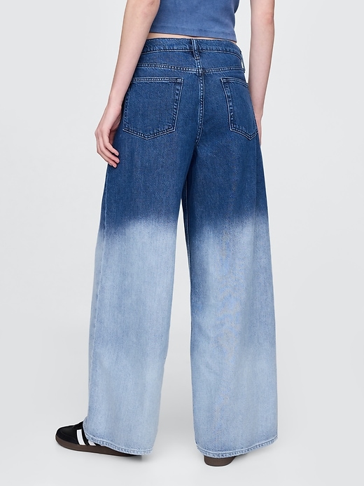 ultrasoft baggy jeans mit mittelhohem bund