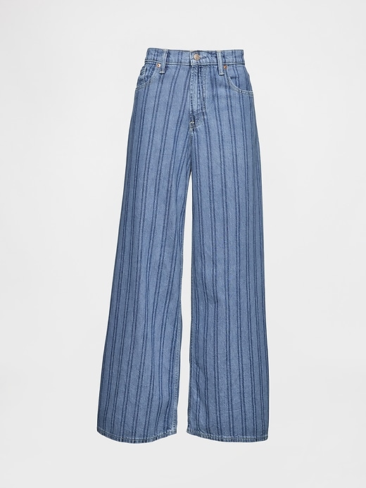 ultrasoft baggy jeans mit mittelhohem bund