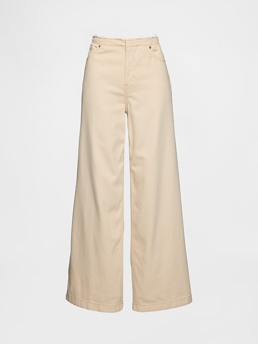 ultrasoft baggy jeans mit mittelhohem bund