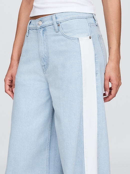ultrasoft baggy jeans mit mittelhohem bund