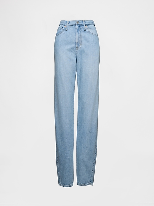 high rise ultrasoft barrel jeans