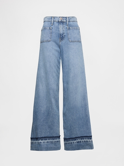 ultrasoft baggy jeans mit mittelhohem bund