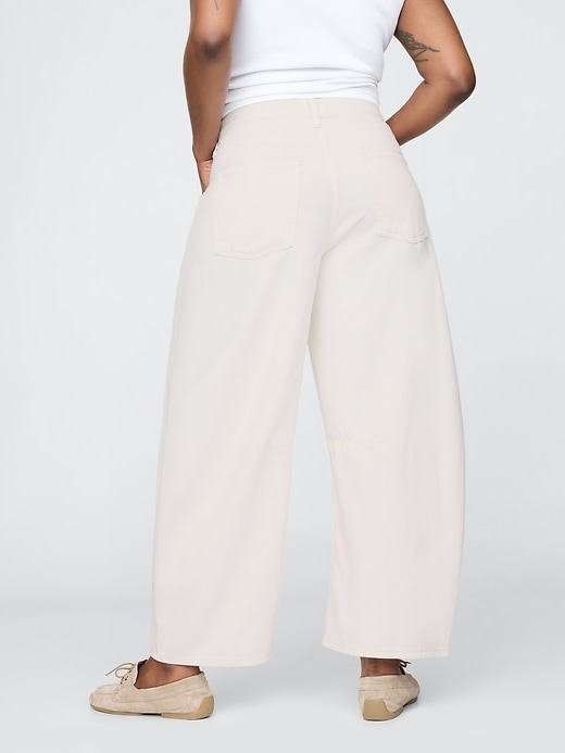high rise ultrasoft horseshoe jeans