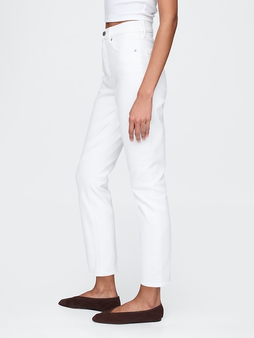 high rise vintage slim jeans
