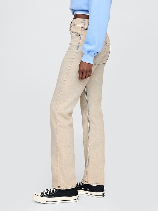 high rise 90s slim straight jeans