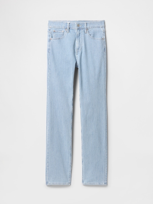 high rise 90s slim straight jeans