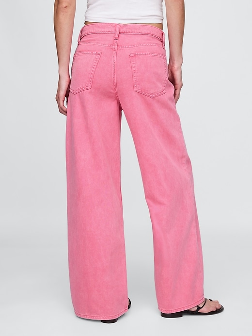 ultrasoft baggy jeans mit mittelhohem bund