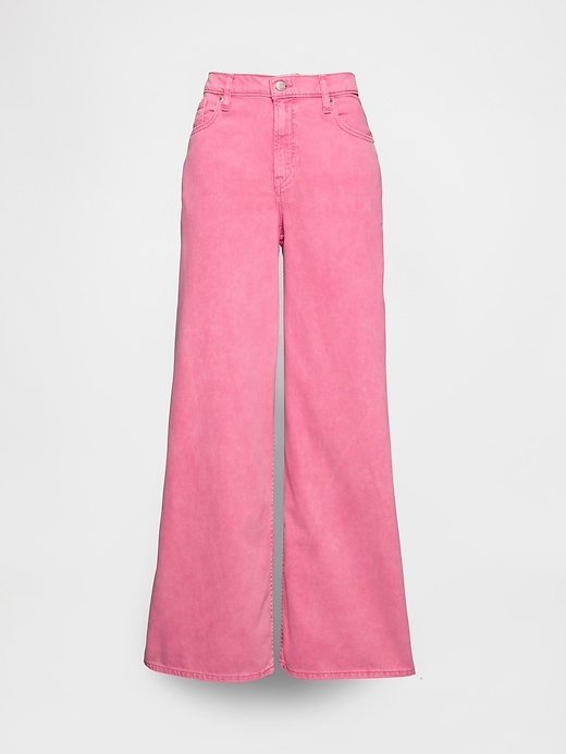 ultrasoft baggy jeans mit mittelhohem bund