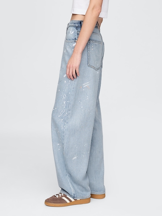 high rise ultrasoft barrel jeans