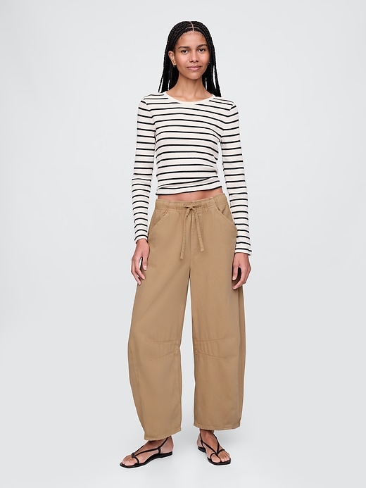 ultrasoft easy horseshoe jeans mit mittelhohem bund