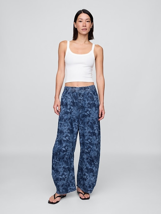 ultrasoft easy horseshoe jeans mit mittelhohem bund