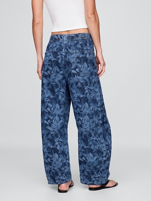 ultrasoft easy horseshoe jeans mit mittelhohem bund