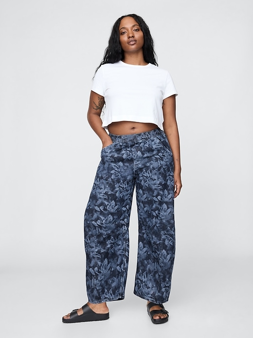 ultrasoft easy horseshoe jeans mit mittelhohem bund