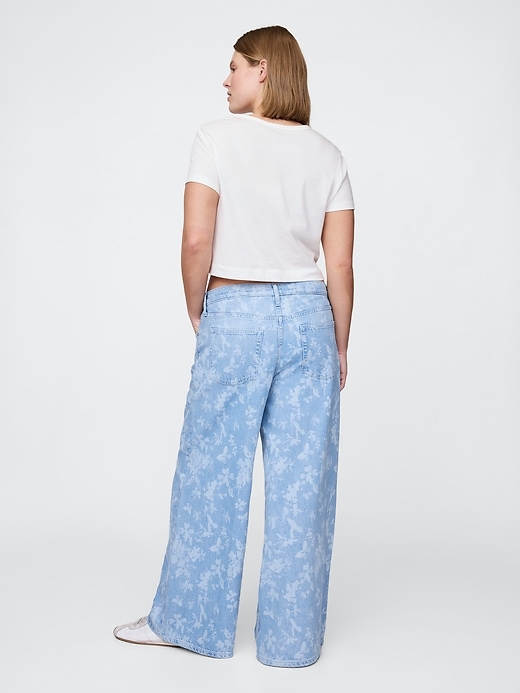 ultrasoft baggy jeans mit mittelhohem bund