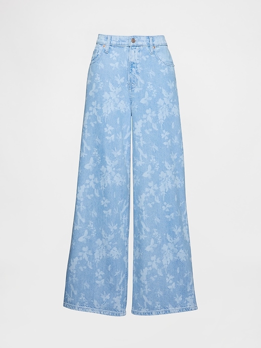 ultrasoft baggy jeans mit mittelhohem bund