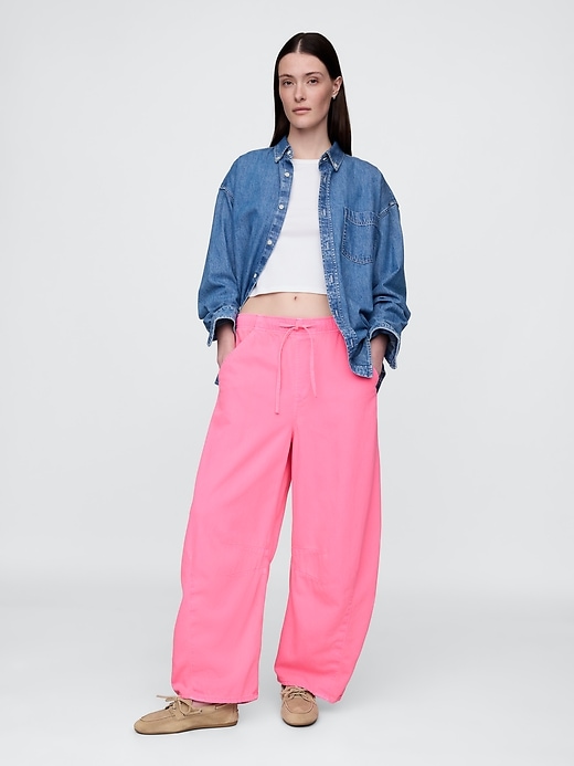 mid rise easy horseshoe jeans