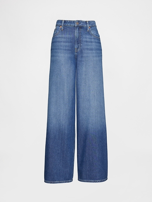 curvy mid rise ultrasoft baggy jeans