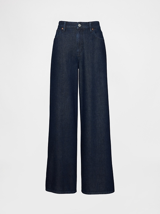 curvy mid rise ultrasoft baggy jeans