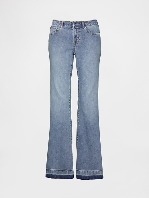 hüftjeans lang und schmal geschnitten