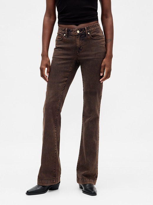 hüftjeans lang und schmal geschnitten